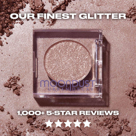 URBAN DECAY lifestyle vanity shot showing glam-ready shimmer for special occasions