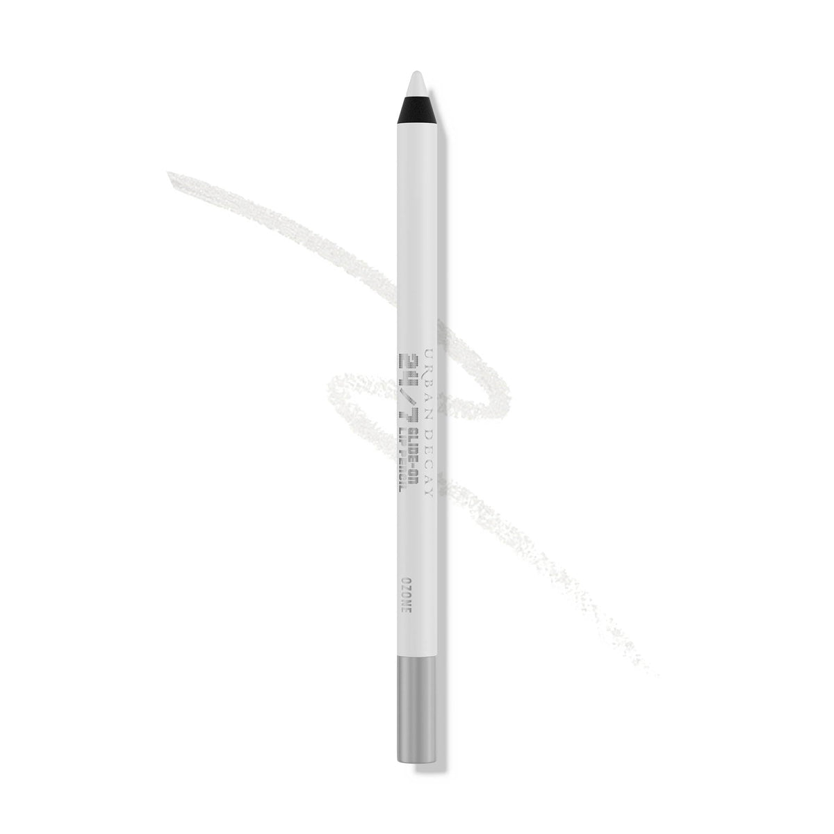 URBAN DECAY clear lip pencil front packaging showing slim design and benefit of precision