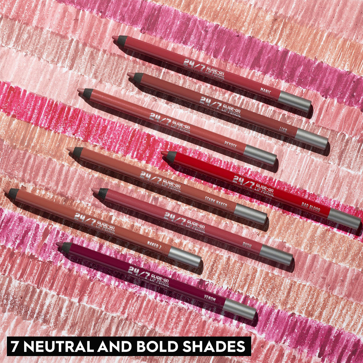 URBAN DECAY pencil beside ruler showing compact travel-friendly size