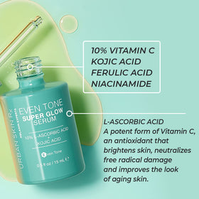 Urban Skin Rx dropper dispensing clear serum for controlled application