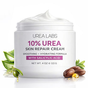 UREA LABS front jar 150ml showing packaging and product benefit