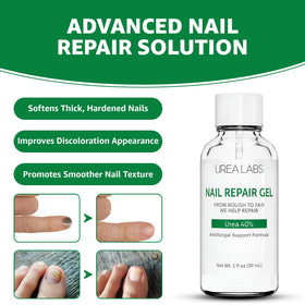 UREA LABS precision brush applicator close-up for accurate, mess-free application