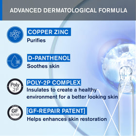 Uriage Bariéderm-CICA being applied to hand to relieve dryness and irritation