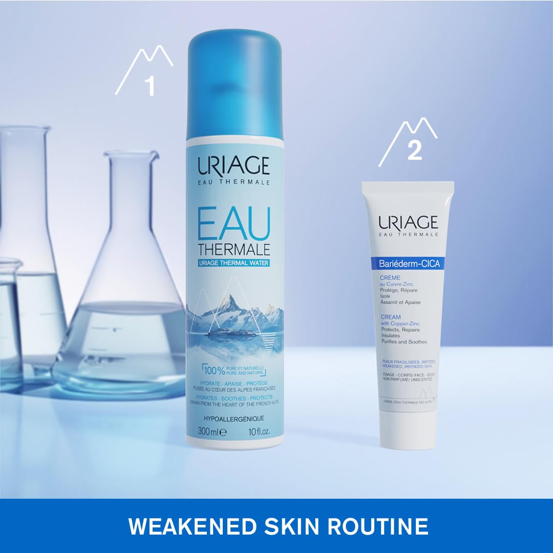 Uriage Bariéderm-CICA family display illustrating all-ages multi-purpose use