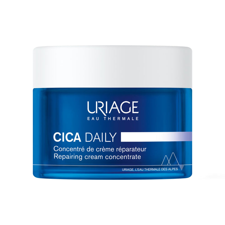 Uriage front packaging showing cream jar and box for product identification and trust