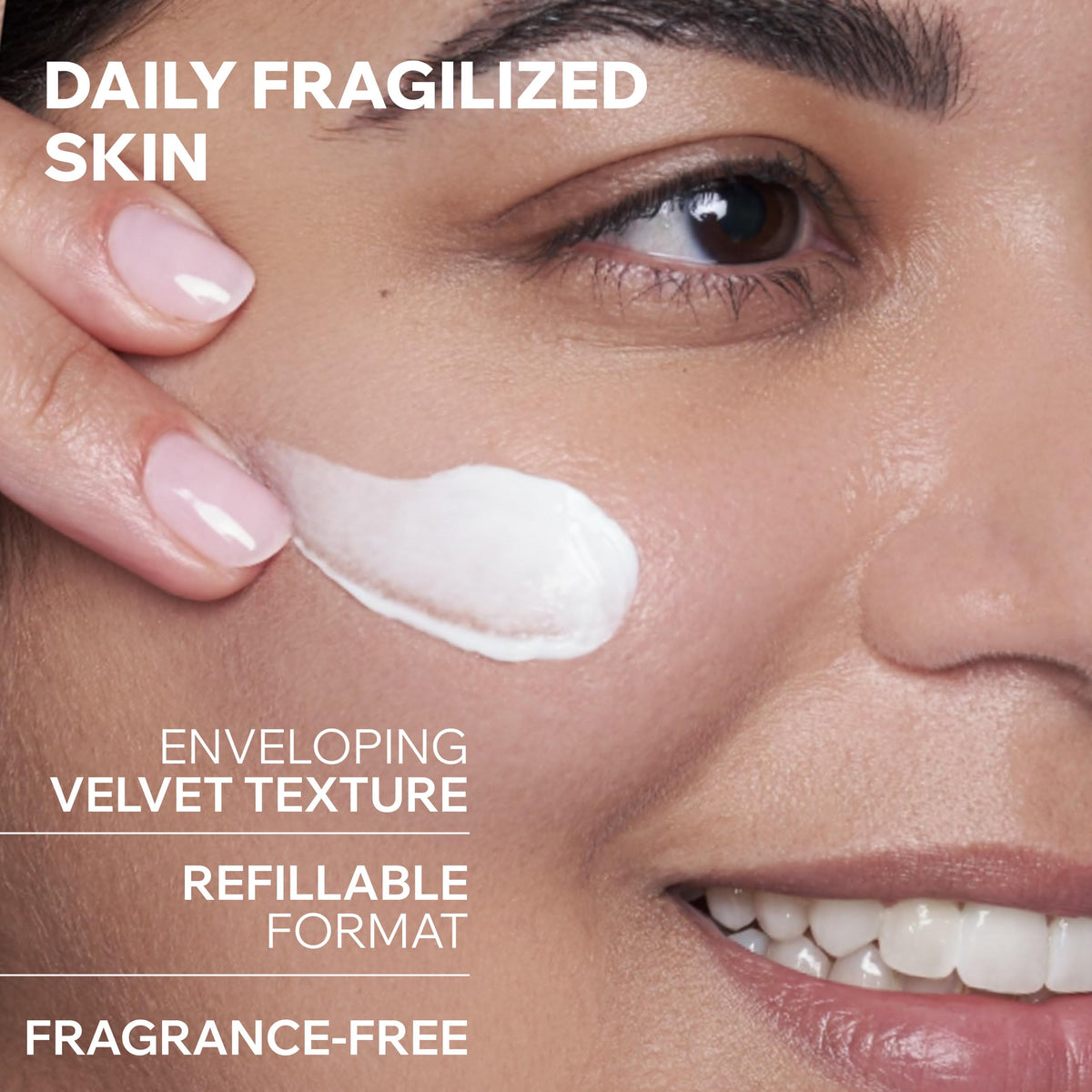 Uriage showcasing Centella Asiatica ingredient to highlight soothing benefits