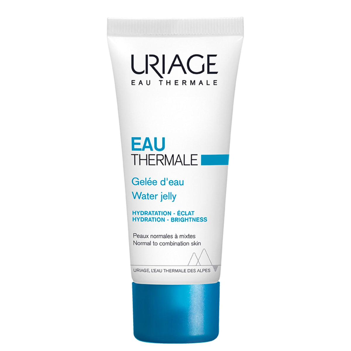 Uriage face gel front packaging showing brand and lightweight benefit
