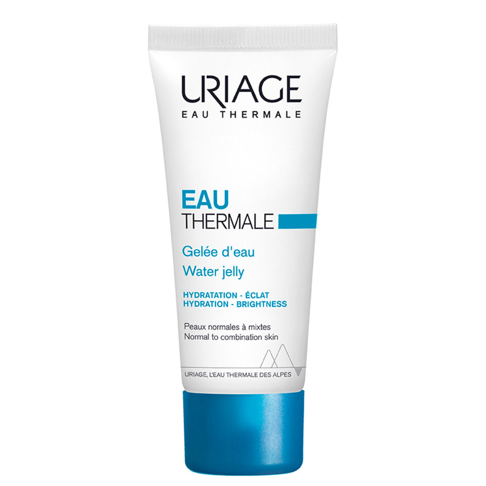 Uriage face gel front packaging showing brand and lightweight benefit