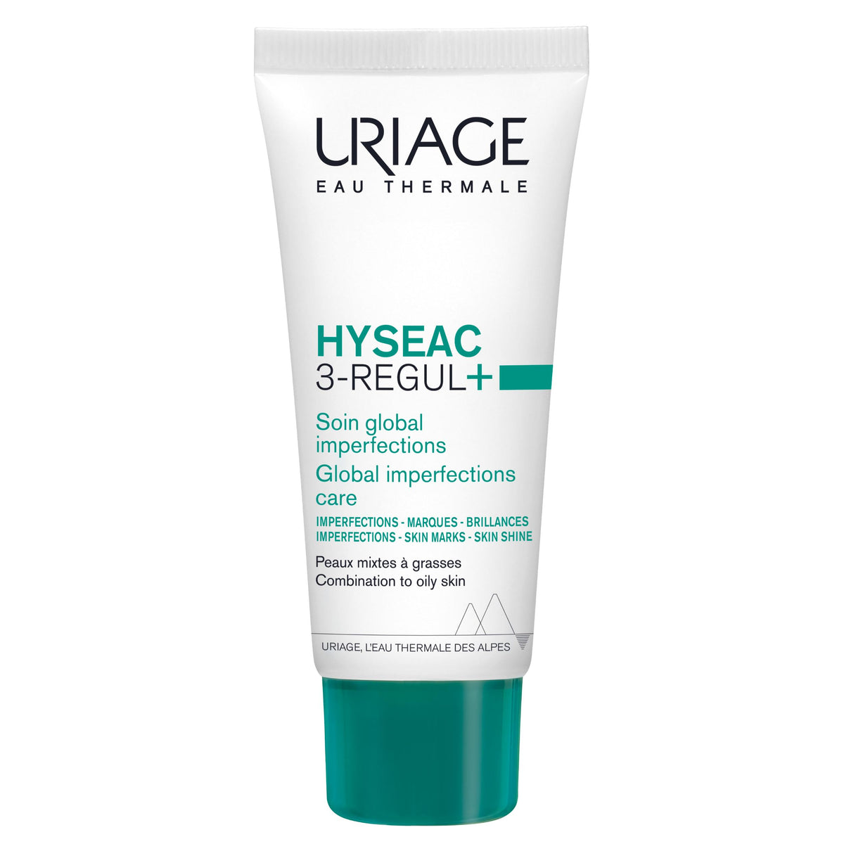 Uriage Hyseac front packaging showing product and benefits