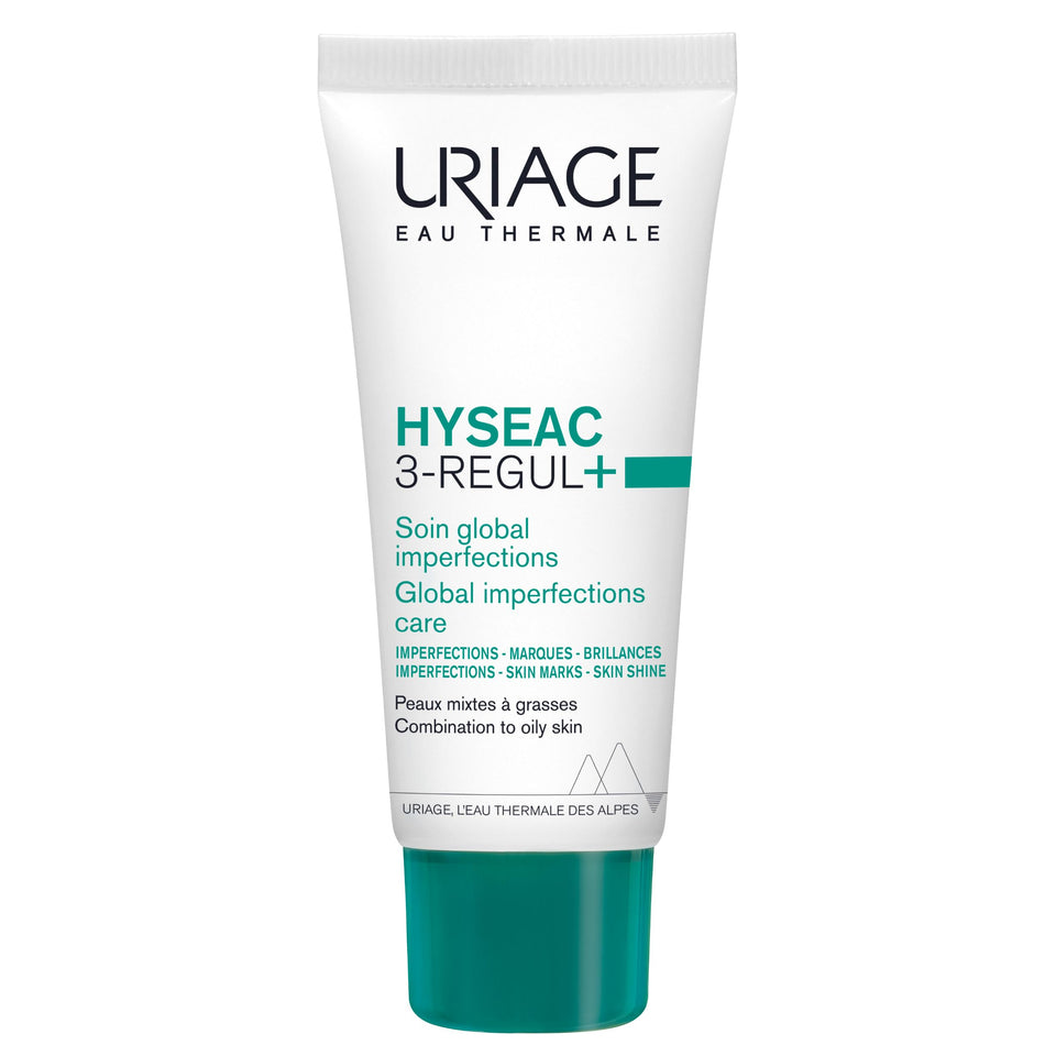 Uriage Hyseac front packaging showing product and benefits