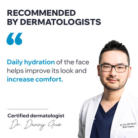 Uriage gel on bathroom counter in lifestyle scene signaling daily routine benefit