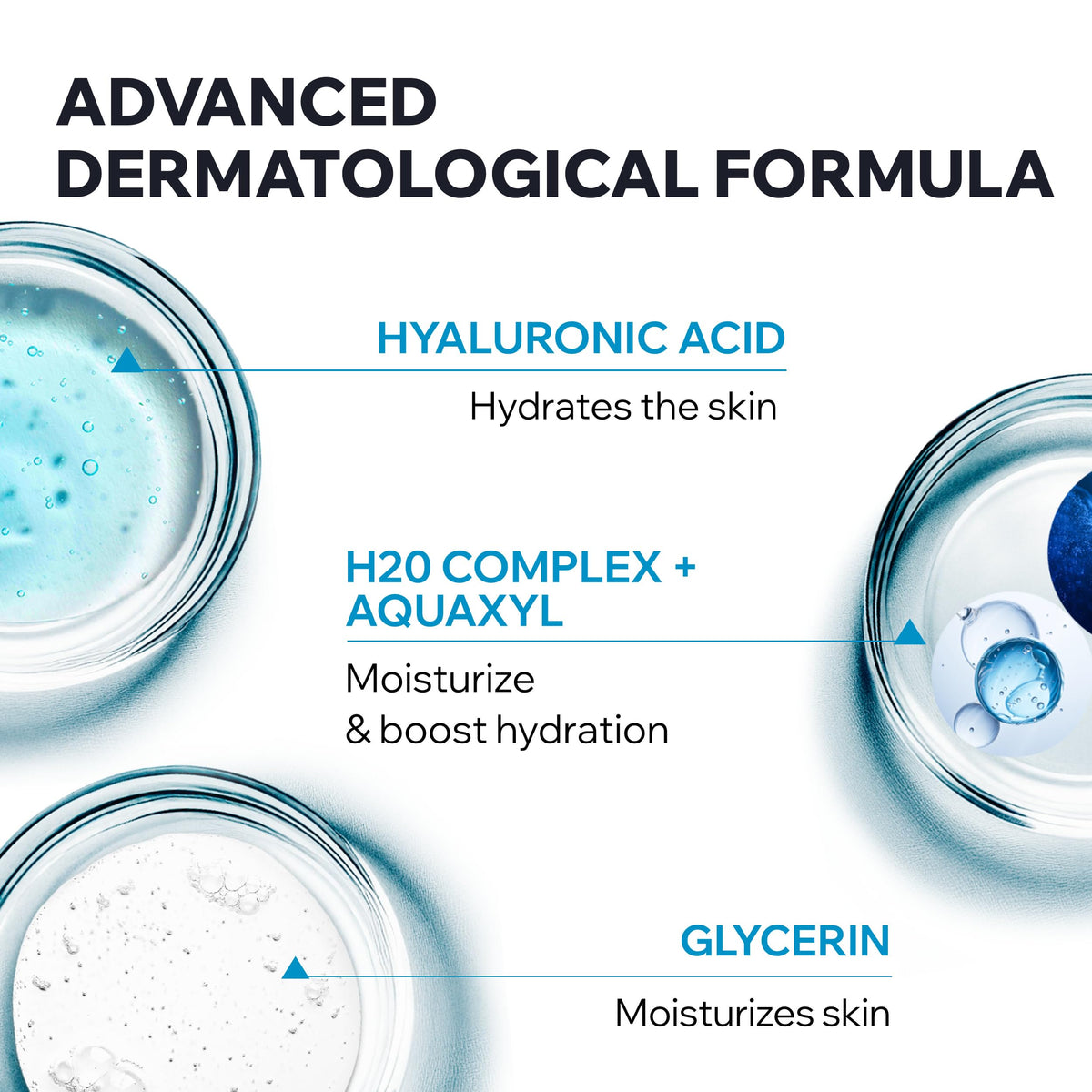 Uriage product open cap revealing clear gel for refreshing hydration