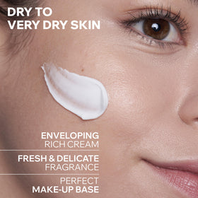 Uriage open jar revealing creamy hydrating contents for dry skin