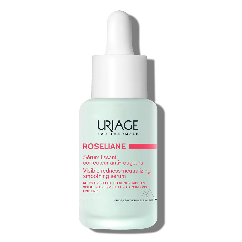Uriage Roseliane front packaging showing calming serum for redness