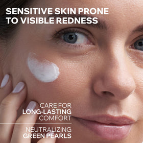Uriage Roséliane neutralizing green pearls detail reducing visible redness