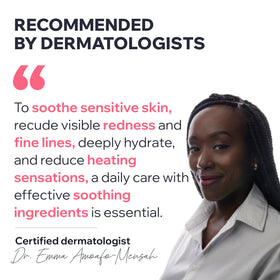Uriage Roseliane on bathroom vanity as part of gentle daily routine