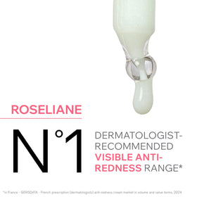 Uriage Roseliane pump dispense detail illustrating easy controlled application and hygiene