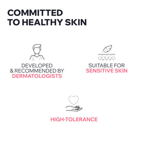 Uriage Roseliane being applied to face in a calming routine for comfortable cleansing