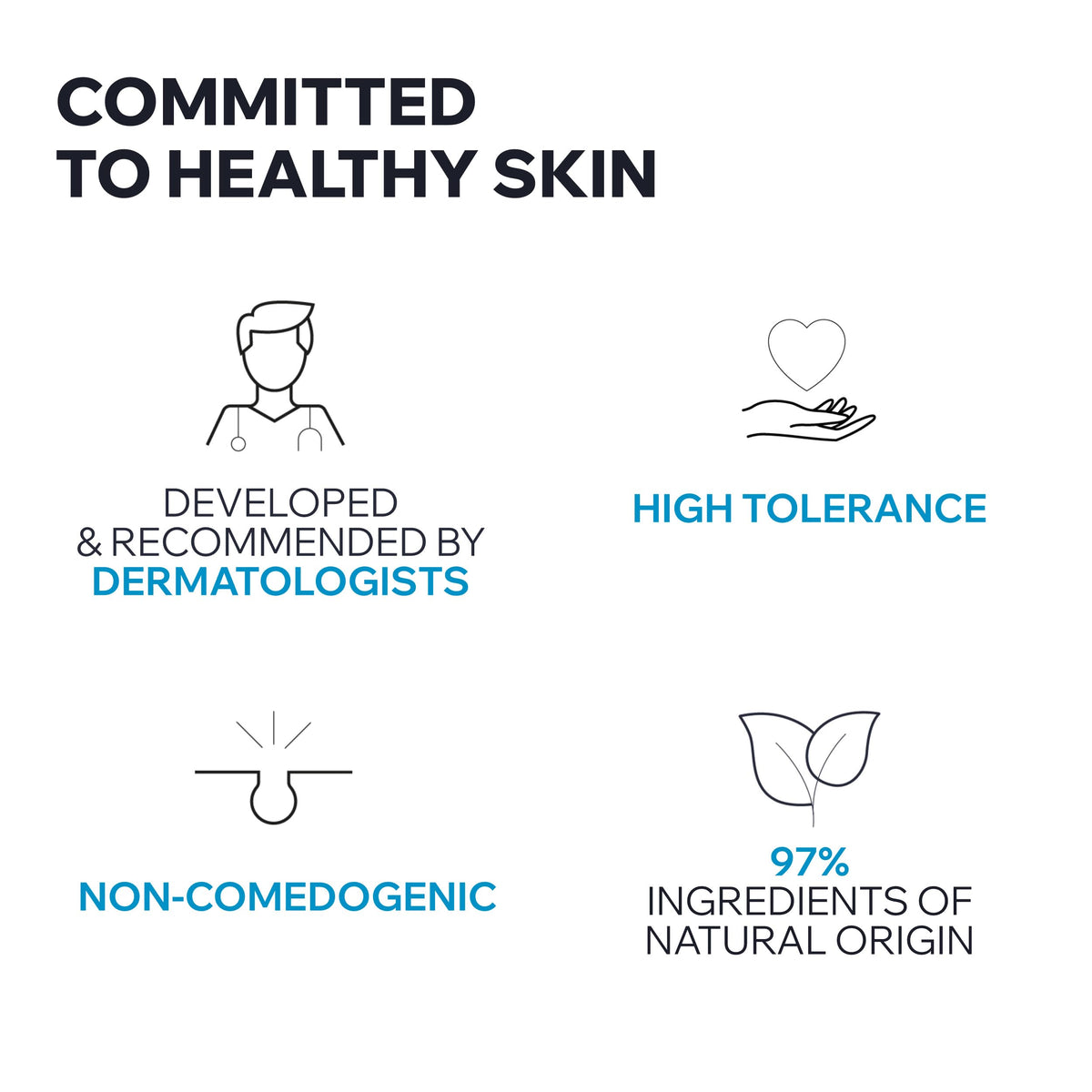 Uriage label detail showing ingredient highlights and percent hyaluronic acid clarity