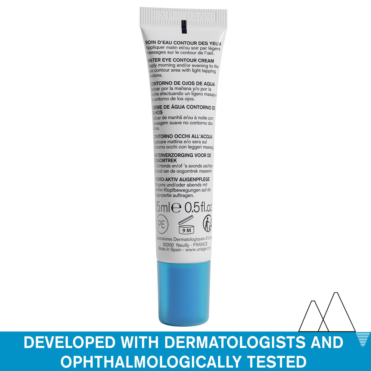 Uriage thermal water and cream together showing complementary hydration boost