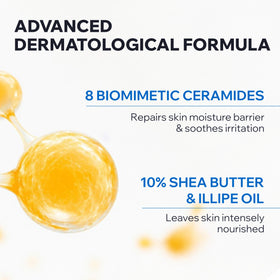 Uriage Xemose C8+ applied to both face and body illustrating family use