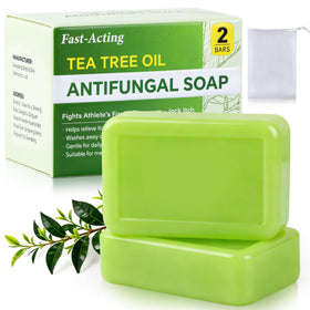 Urrznp front packaging showing soap bar and calming design benefits hygiene