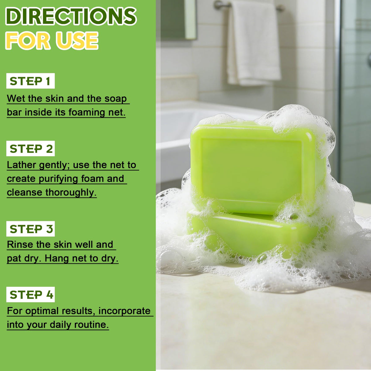 Urrznp in shower scene used post-workout to refresh skin and reduce odor