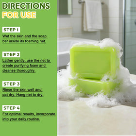 Urrznp in shower scene used post-workout to refresh skin and reduce odor