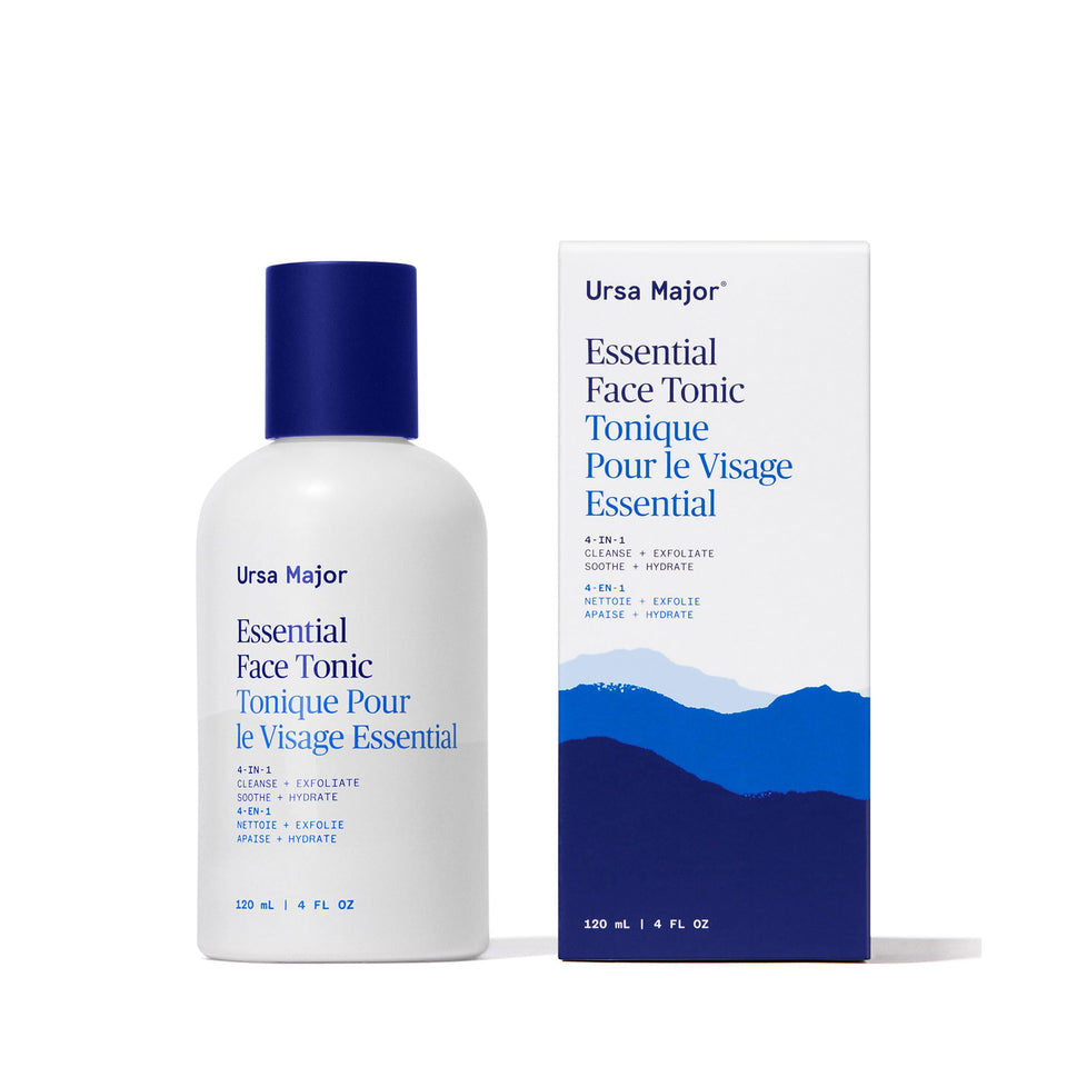 Ursa Major front packaging showing bottle and clean design for easy identification