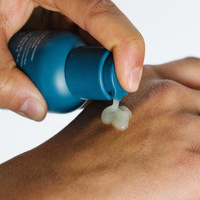 Ursa Major serum texture drop illustrating lightweight hydration and quick absorption
