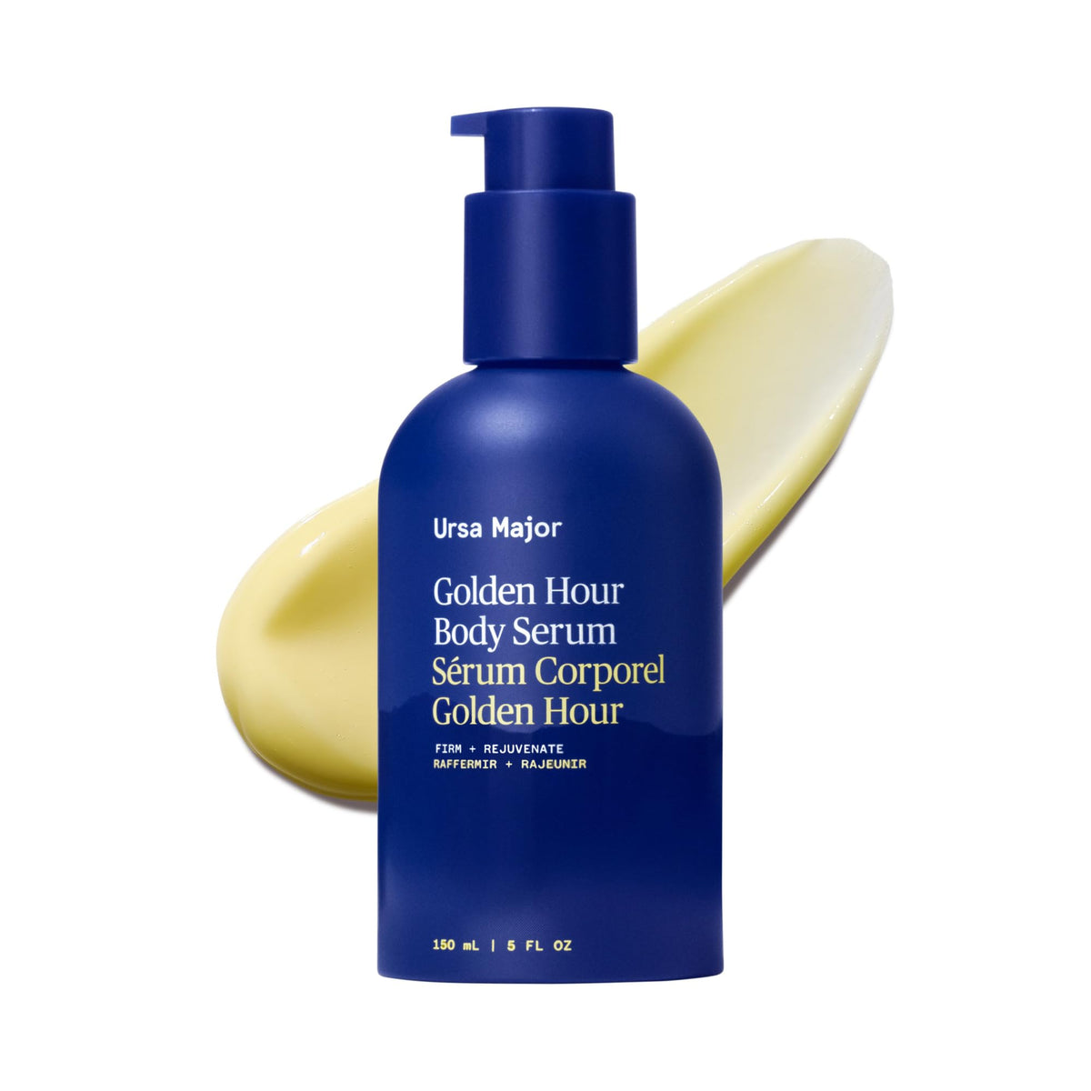 Ursa Major bottle front view showing sleek packaging and product benefit