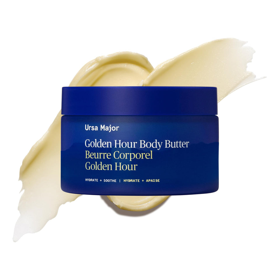 Ursa Major front jar showing clean packaging and nourishing benefits