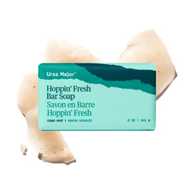 Ursa Major front packaging showing the bar and energizing scent benefit