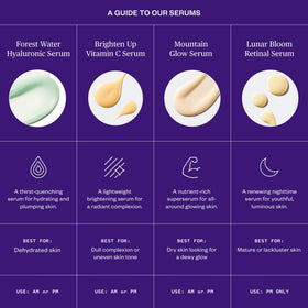 Ursa Major before and after skin example illustrating smoother texture