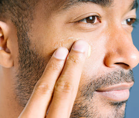 Ursa Major label detail reading retinal and ingredient callouts for transparency
