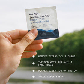 Ursa Major wipe texture close-up highlighting bamboo fiber softness