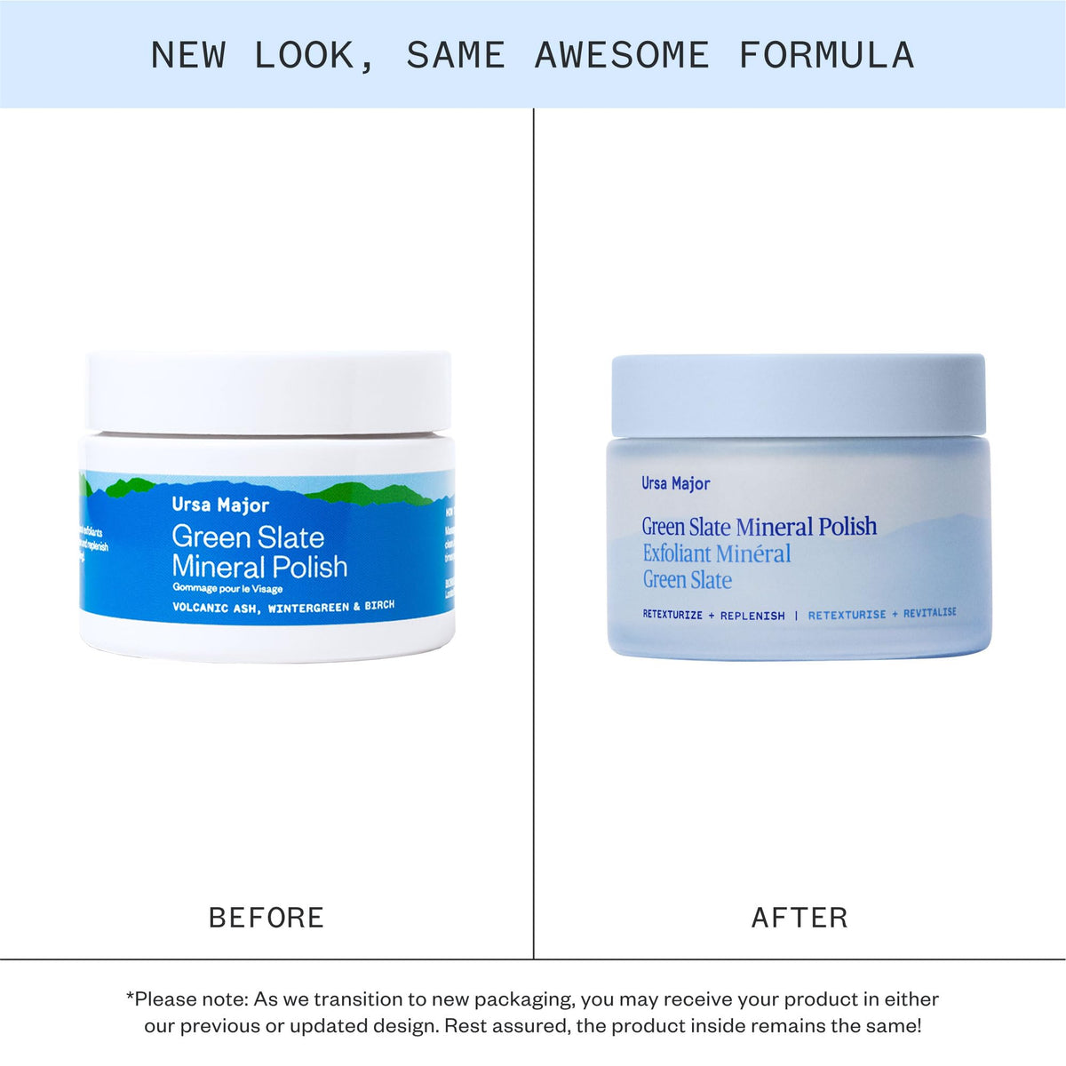 Ursa Major open jar texture close-up highlighting smoothing benefit