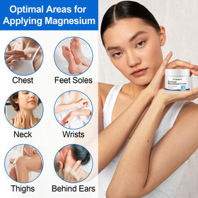 Uruses application on shoulder being massaged, helps targeted skin moisturization