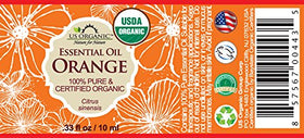 US Organic amber bottle close-up preserving aroma and quality