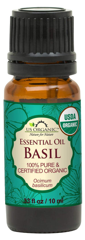US Organic front bottle with dropper showing USDA organic label and clarity benefit