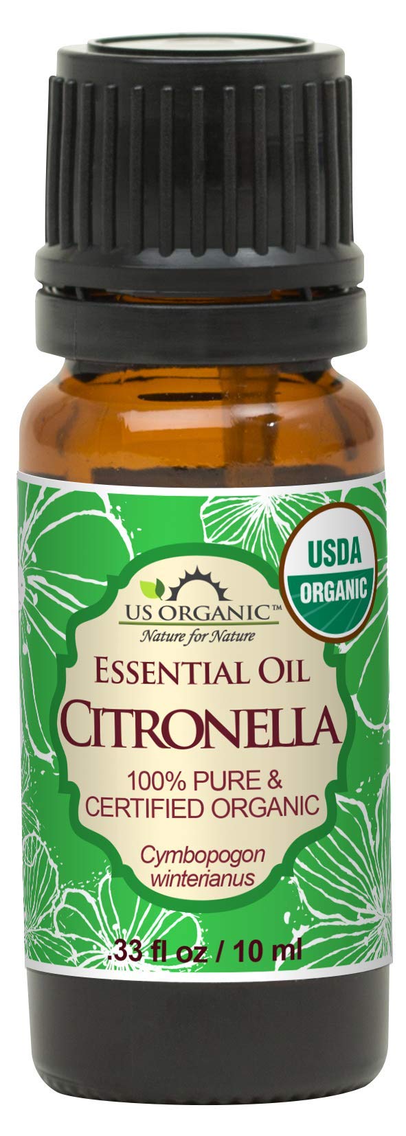 US Organic front packaging showing certified organic label and bottle benefits