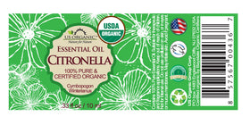 US Organic bottle with improved cap and dropper demonstrating precise dispensing