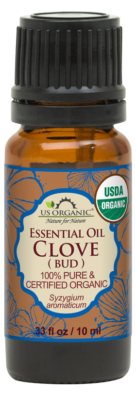 US Organic bottle front view showing product and brand advantage