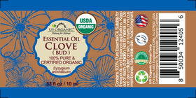 US Organic label close-up highlighting organic certification and clarity