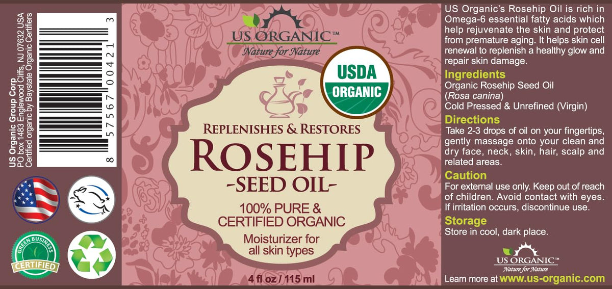 US Organic amber glass bottle close-up highlighting cold-pressed quality benefit