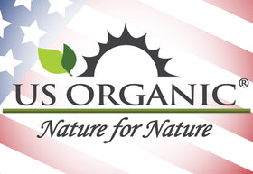 US Organic applied to hair in mask showing scalp and strand conditioning benefits