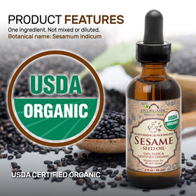 US Organic label with USDA badge highlighting certified-organic benefit