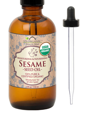 US Organic front packaging showing bottle and product name benefit clarity