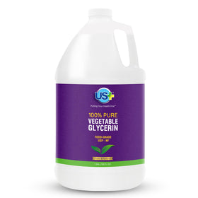 US+ brand one-gallon bottle front view showing clean packaging and purity benefit