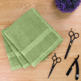 Utopia Towels closeup of ring‑spun cotton weave for soft absorbent feel